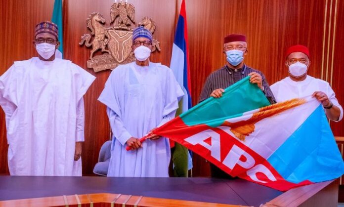 Buhari and Anambra Deputy Governor