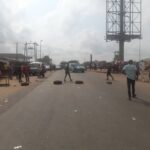 Students protesting