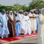 Eid-el-Fitr: Security beefed up as Buhari prays inside military barracks