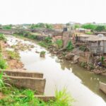 Lagos Community Worries Over Schoolchildren Falling Into Canal
