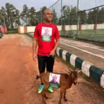 Drama As Goat Joins Peter Obi Campaign Team